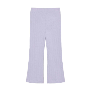 Preview: En Fant Leggings Pointelle Purple Heather