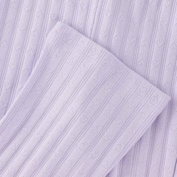 Preview: En Fant Leggings Pointelle Purple Heather