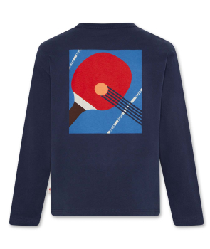 AO76 ben Langarmshirt pingpong indigo