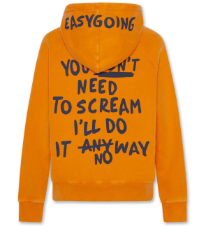 AO76 clyde Sweatshirt easygoing orange