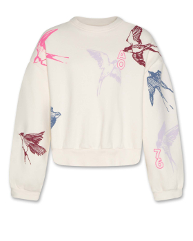 AO76 sweater swallow ivory