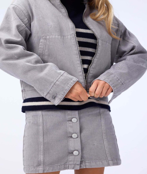 Molo Strickjacke Govina Blue Cream