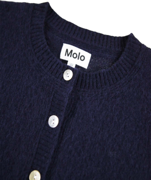 Preview: Molo Strickjacke Giovanna Galaxy Blue