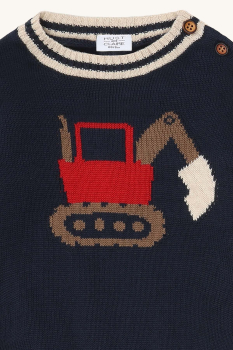 Hust & Claire HCPilou Backhoe Strickpullover More navy