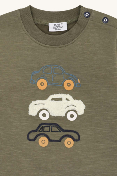 Hust & Claire HCSofus Langarmshirt Loop Cars O-neck Turtle