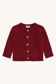 Hust & Claire HCCilja Pointelle Cardigan Dry rose