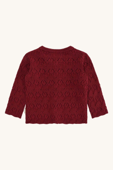 Hust & Claire HCCilja Pointelle Cardigan Dry rose