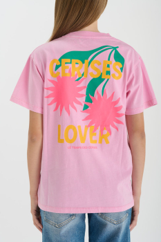 Preview: Rosafarbenes Le temps des cerises T-Shirt