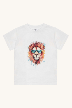 Hust & Claire HCAnton Lion T-shirt Ivory