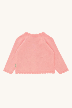 Preview: Hust & Claire HCCilja Pointelle Strickjacke Shell