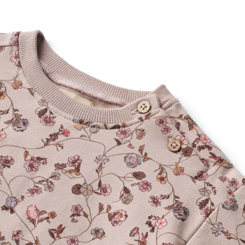 Wheat Sweatshirt Lia rose dust flowers