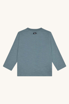 Hust & Claire HCAnton Skater dog Langarmshirt Iron blue
