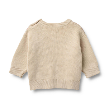Preview: Wheat Baby Jacquard Pullover rainbow