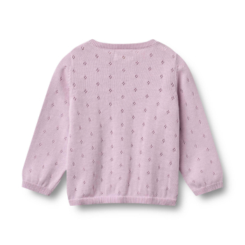 Preview: Wheat Strick-Cardigan lavender