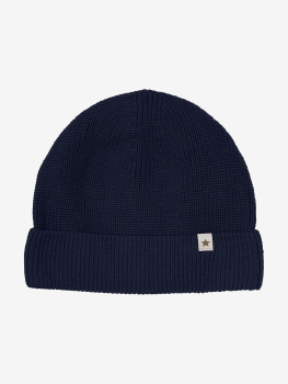 Huttelihut Mütze - Beanie Wool Knit Dark Navy