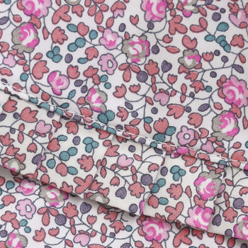 Preview: Huttelihut Sommermütze in Liberty Fabric Plumeria