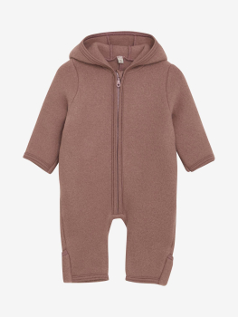 Huttelihut Pram Suit Wool Fleece Burlwood