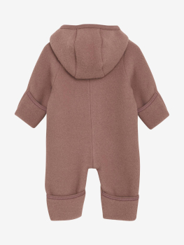 Huttelihut Pram Suit Wool Fleece Burlwood