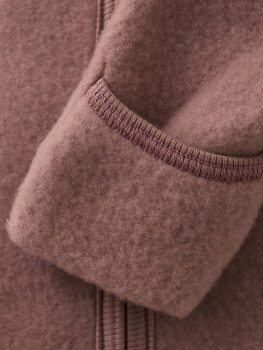 Huttelihut Pram Suit Wool Fleece Burlwood
