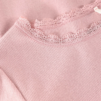 Preview: Huttelihut basic T-shirt Rib Pale Mauve