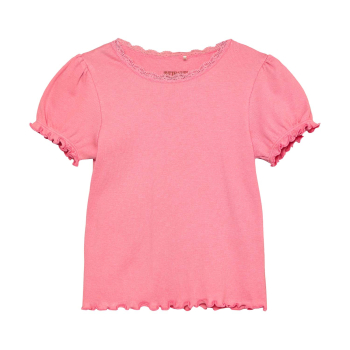 Huttelihut Basic T-shirt Rib Plumeria