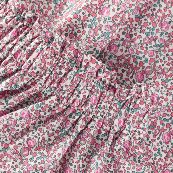 Preview: Huttelihut Rock in Liberty Fabric Plumeria