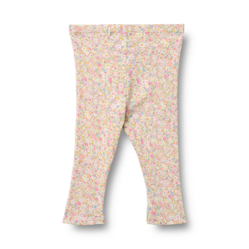 Preview: Wheat Baby Jersey Leggings Jules blush flower meadow