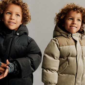 Wheat Pufferjacke Mads grey stone