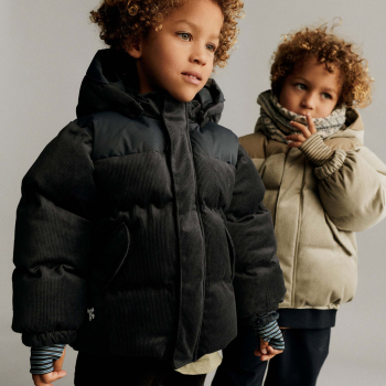 Wheat Pufferjacke Mads grey stone