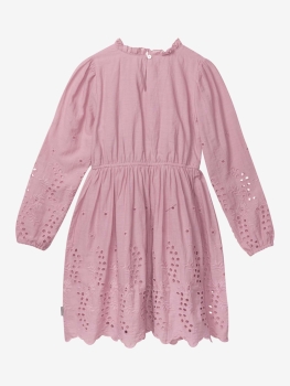 Creamie - Dress Embroidery in Lilas