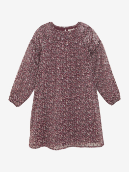 Creamie Kleid -Woven Vineyard Wine