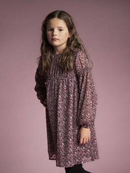 Creamie Kleid -Woven Vineyard Wine
