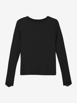 Creamie Langarmshirt Black