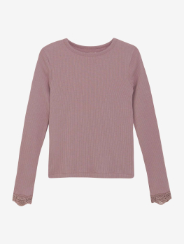 Creamie T-shirt LS Woodrose