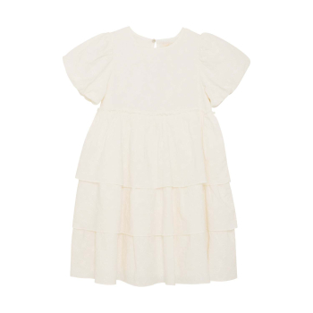 Creamie Dress Embroidery Cloud