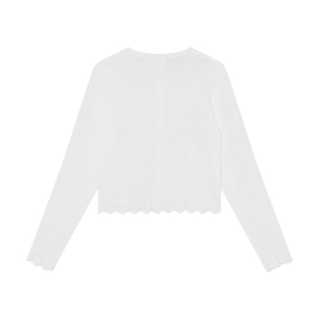 Preview: Creamie Cardigan Pointelle Cloud