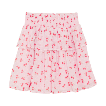 Creamie Rock Crepe Dobby Rose Pink