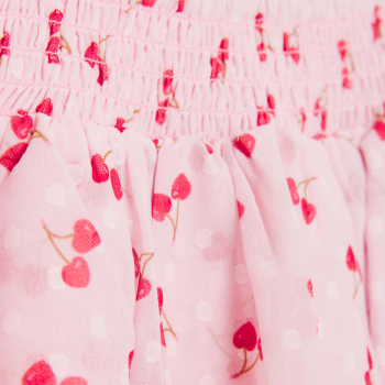 Preview: Creamie Rock Crepe Dobby Rose Pink