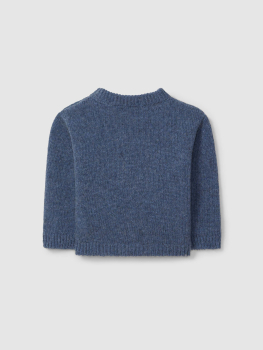 Laranjinha I5696 Baby Strickpillover ARTWORK Indigo