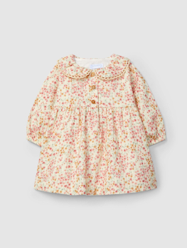 Laranjinha I5651 Blumenkleid Medium Pink