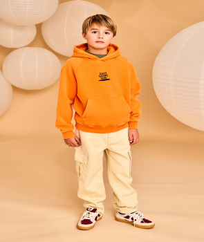 AO76 clyde Sweatshirt easygoing orange