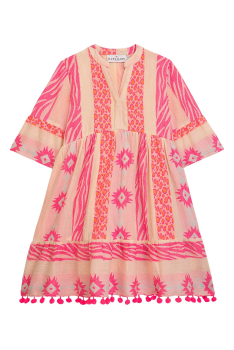 Danamade Kleid DLOTTE for Mom Neon Pink