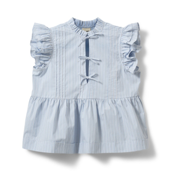 Sofie Schnoor JulietteSY Top Light Blue striped