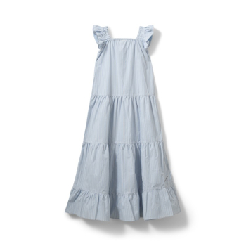 Preview: Sofie Schnoor MauraSY Kleid Light Blue striped