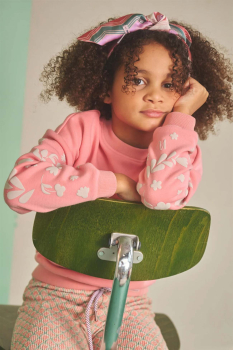 NoNo Sweatshirt Lovely Lychee Pink