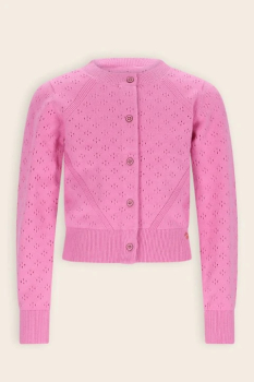 NoNo Ajour Strickjacke Camelia Pink