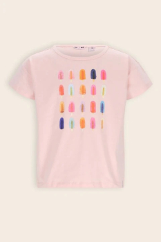NoNo Tshirt icecream print Pale Blush Pink
