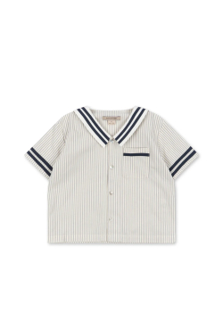 Konges Sløjd Allie Sailor Hemd  BLEU STRIPE