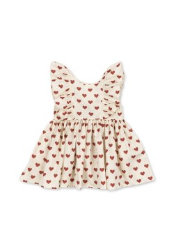 Konges Sløjd Cianna Bow Kleid Amour Rouge