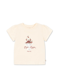 Konges Sløjd FAMO PUFF T-Shirt GOTS ECRU